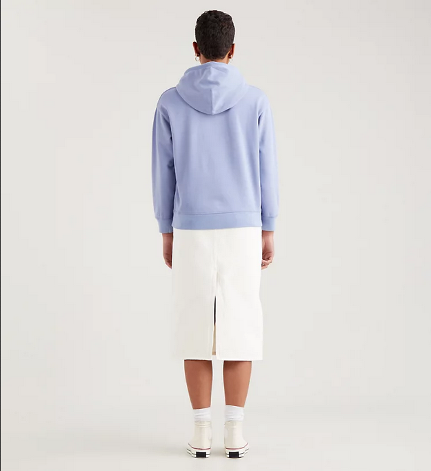 Levi's Oversized women's minilogo sweatshirt with hood 246930033 country blue
