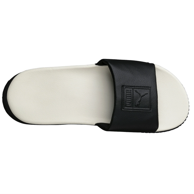 Puma Ciabatta con zeppa Platform Slide 366121 04 black-white