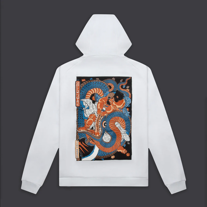 Dolly Noire hoodie Kunyoshi Red Blu SW170-SA-02 white
