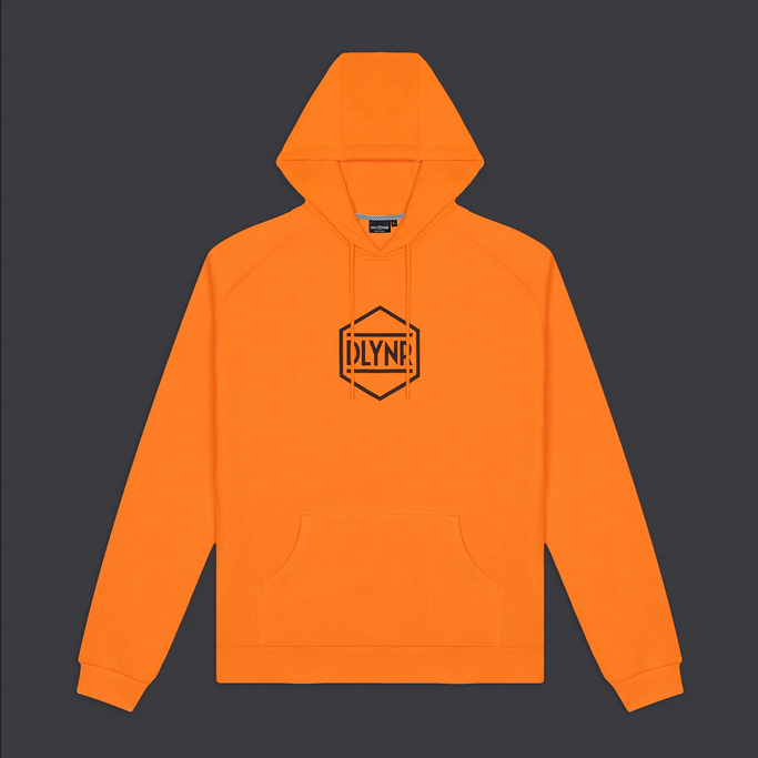 Dolly Noire Felpa con cappuccio Logo Hoddie SW186-SA-06 orange