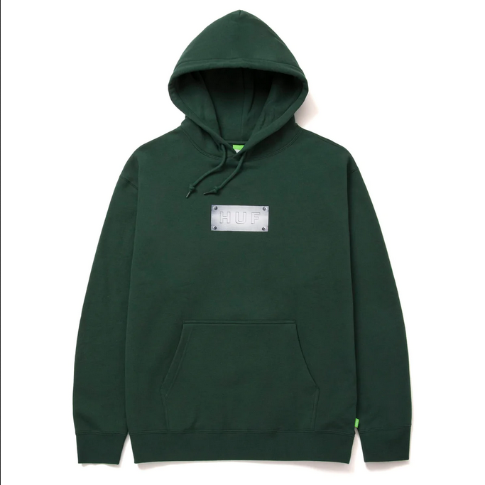 HUF Hardware Hoodie PF00523 FOGRN forest green