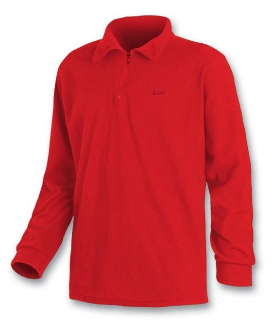 Astrolabio Junior half-zip microfleece shirt JR8A TS25 1C 746 red
