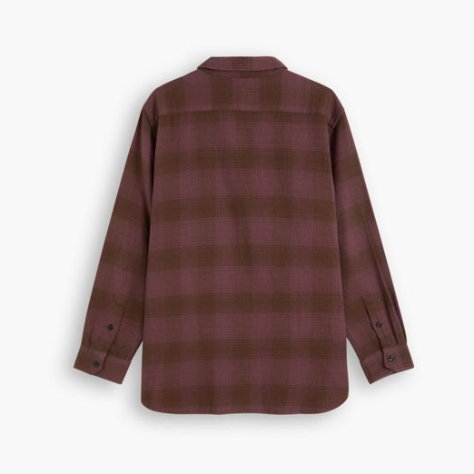 Levi's long sleeve men's shirt in Flannel 19573-0172 tyrone huckleberry