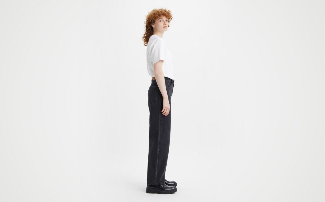Levi's Oversize Dad women's jeans trousers A34940014 black stonewash