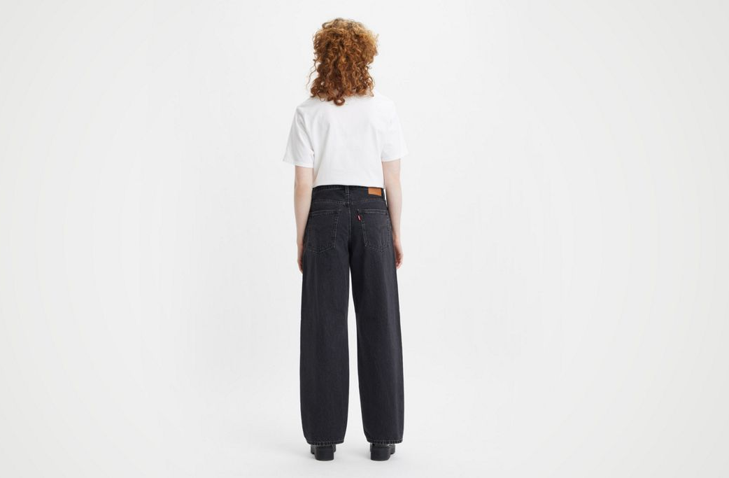 Levi's Oversize Dad women's jeans trousers A34940014 black stonewash