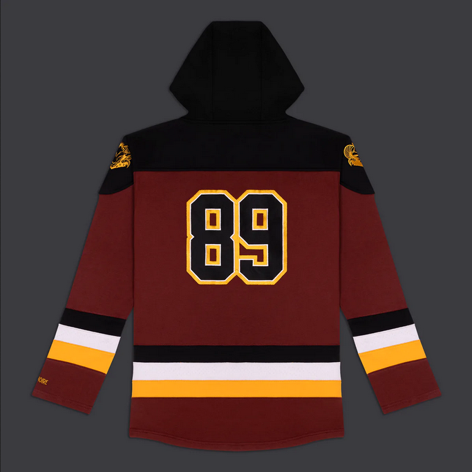 Dolly Noire Men's Hoodie GOAT Classic Hockey Hoodie SW167-SU-01 Bordeaux