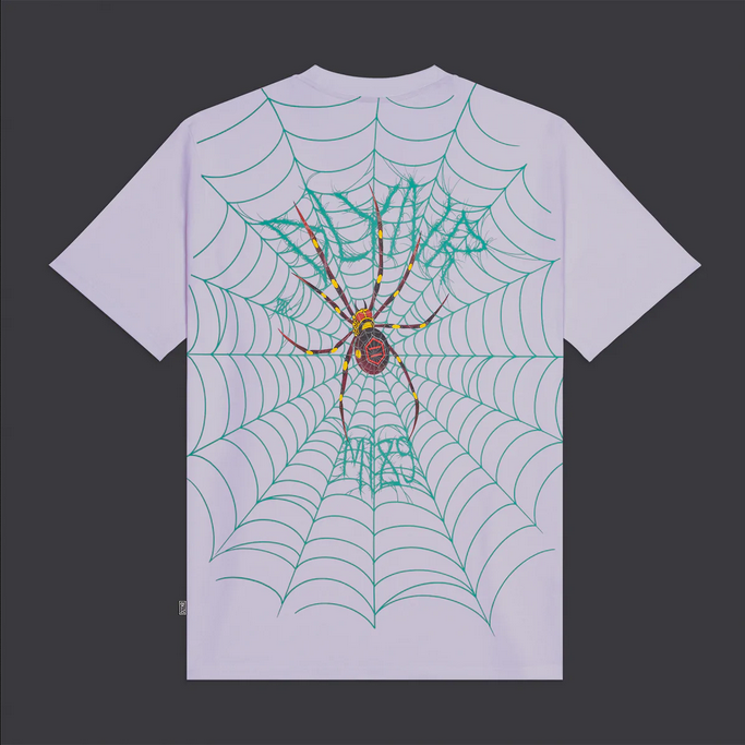 Dolly Noire Joro Spider men's short sleeve t-shirt ts446-ta-02 lavender