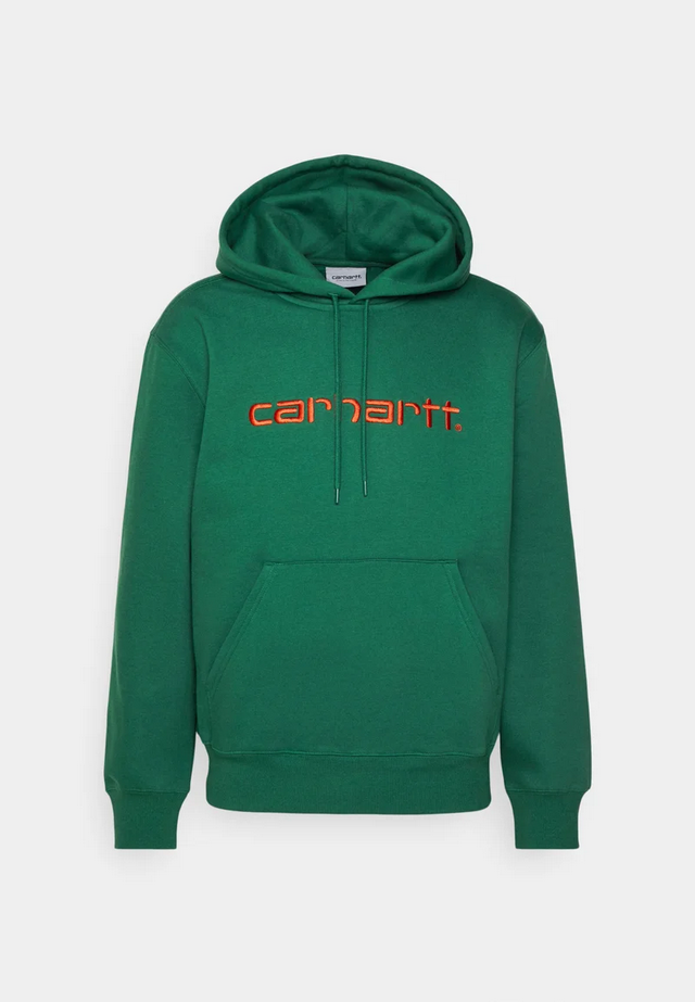 Carhartt Hoodie American Script Sweat 1030230 11Y bonsai-brick