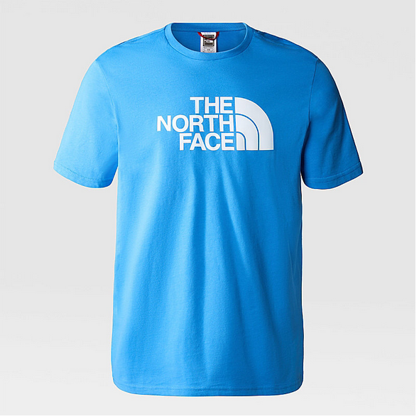 The North Face maglietta manica corta da uomo Easy NF0A2TX3LV61 azzurro
