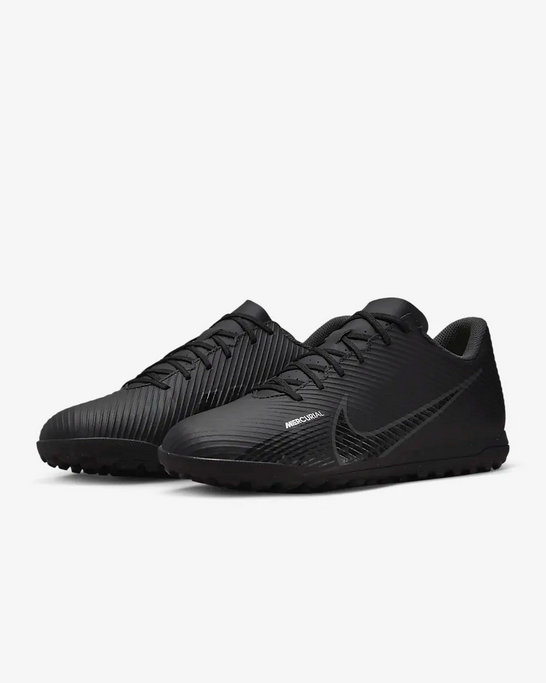 Nike scarpa da calcetto da uomo Mercurial Vapor 15 Club Turf DJ5968 001 nero-giallo-grigio scuro