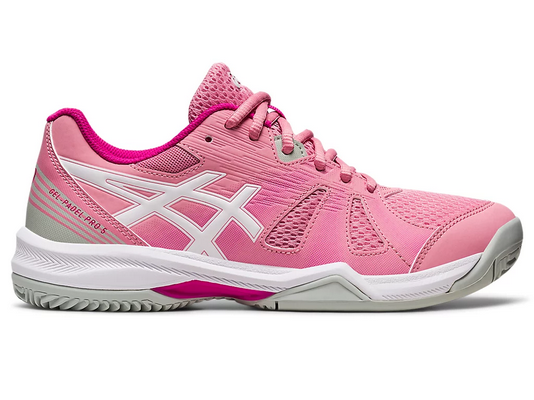 Asics Gel Pro 5 women's padel shoe 1042A200 701 fruit punch-white