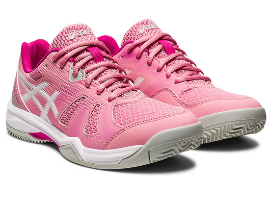 Asics Gel Pro 5 women's padel shoe 1042A200 701 fruit punch-white