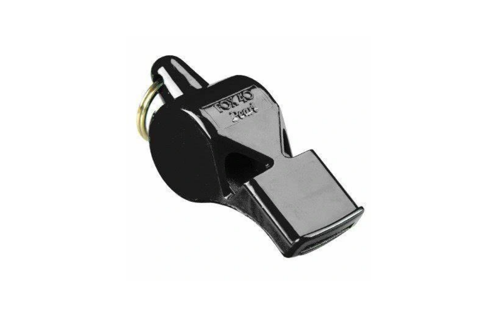 Fox 40 Confezione da 3 fischietti Fox 40 con custodia e moneta 6906-0500 nero
