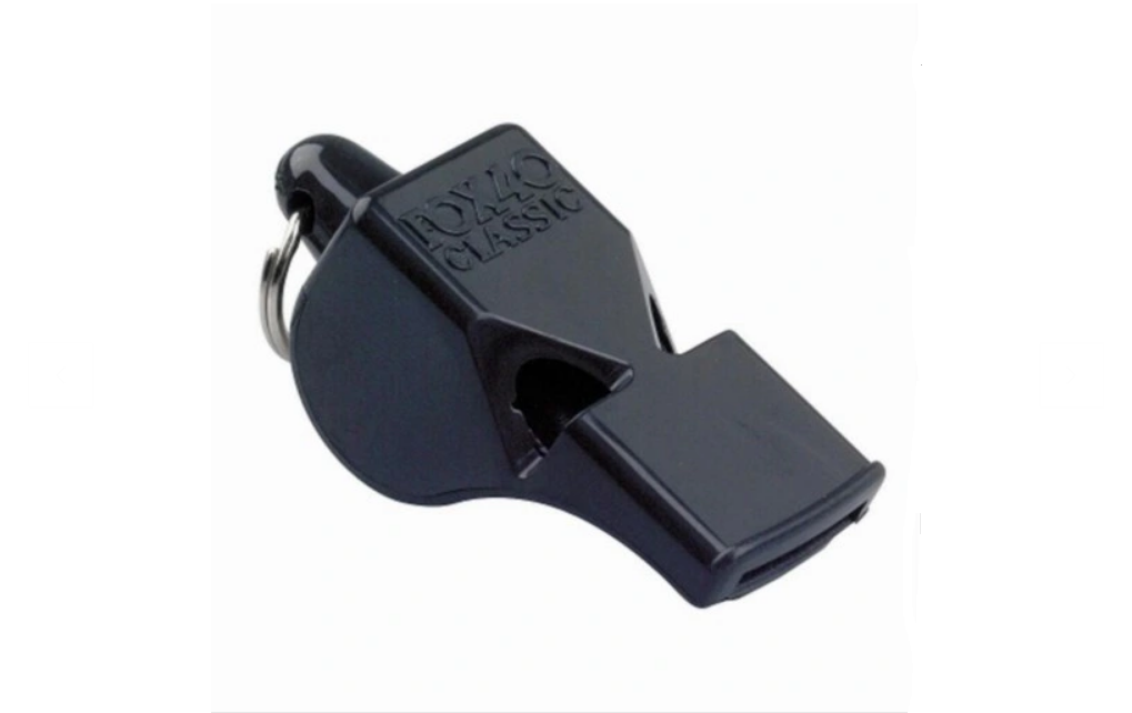 Fox 40 Confezione da 3 fischietti Fox 40 con custodia e moneta 6906-0500 nero