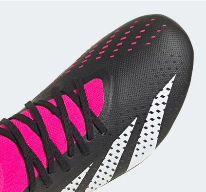 Adidas men's football boot Predator Accuracy.3 FG GW4589 black white pink