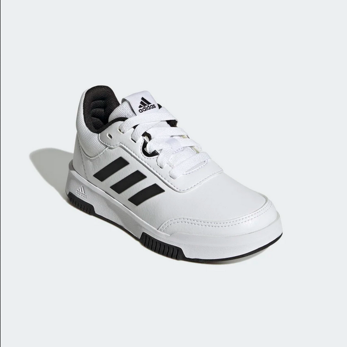Adidas Tensaur Sport 2.0K GW6422 white-black boys' training sneakers