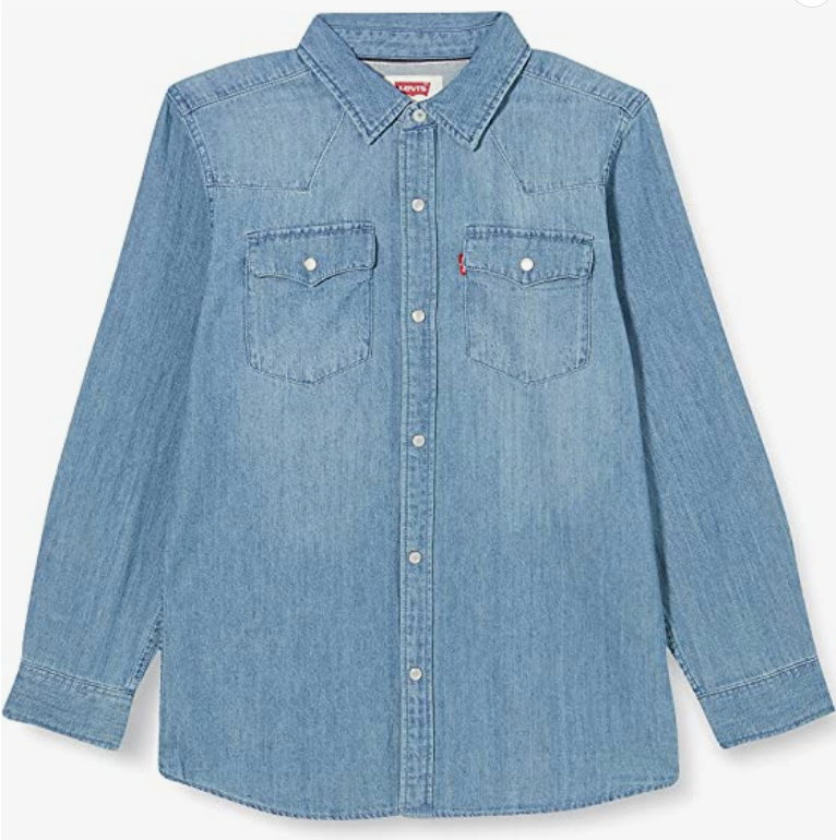Levi's Kids Camicia da bambino Barstow Western 8E6866 M28 vintage stone