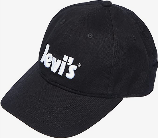 Levi's Kids Cappello con visiera da ragazzo Lan Pposter Logo 9A8502-023 black