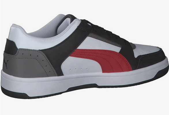 Puma men's sneakers shoe Rebound Joy Low 380747-06 white red grey
