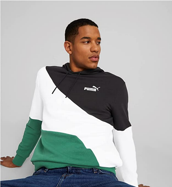 Puma Felpa da uomo con cappuccio Power Car Hoodie TR 673786 37 vine