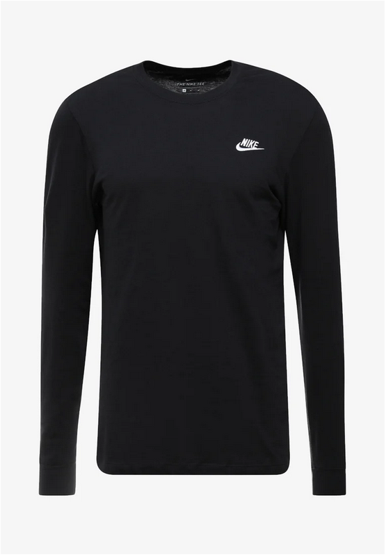 Nike Men's long sleeve T-shirt Club Sportwear AR5193-010 black