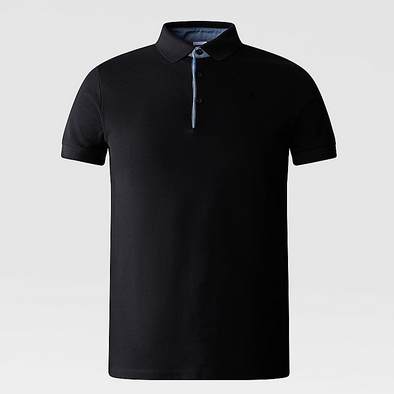 The North Fece Polo manica corta da uomo Premium Piquet NF00CEV4JK31 nero
