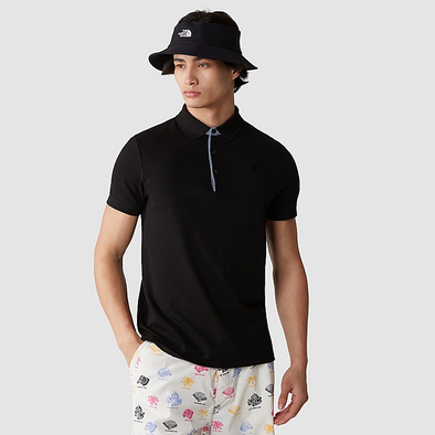 The North Fece Polo manica corta da uomo Premium Piquet NF00CEV4JK31 nero