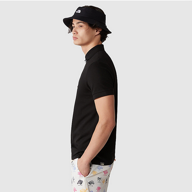 The North Fece Polo manica corta da uomo Premium Piquet NF00CEV4JK31 nero