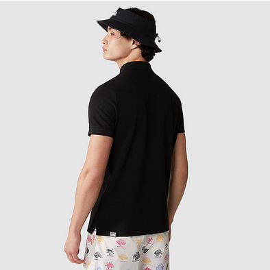 The North Fece Polo manica corta da uomo Premium Piquet NF00CEV4JK31 nero