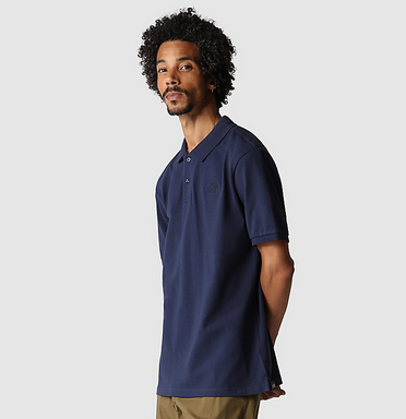 The North Fece Polo Piquet manica corta da uomo NF00CG718K21 navy