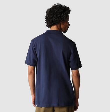 The North Fece Polo Piquet manica corta da uomo NF00CG718K21 navy