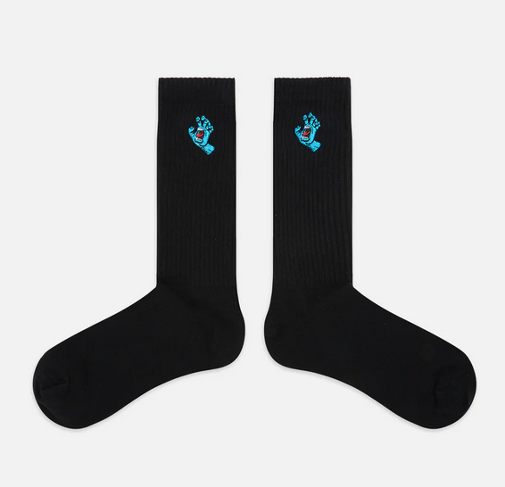 Santa Cruz calza per il tempo libero Screaming Mini Hand Socks SCA-SCK-0128 black