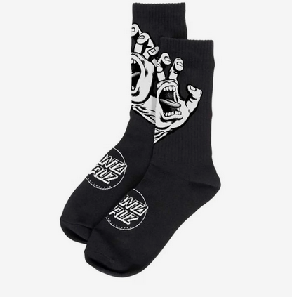 Santa Cruz calza per il tempo libero Screaming Hand Mono Socks SCA-SCK-0130 black