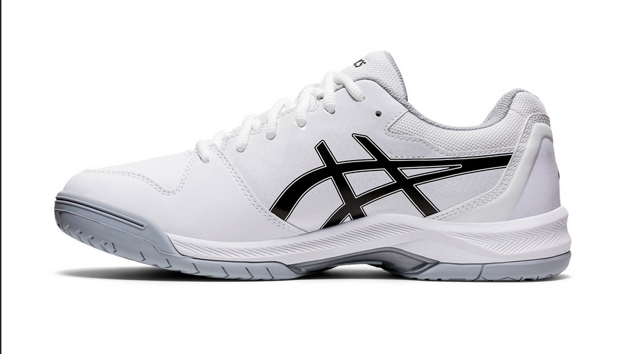 Asics Scarpa da tennis da uomo Gel Dedicate 7 1041A223-100 bianco-nero
