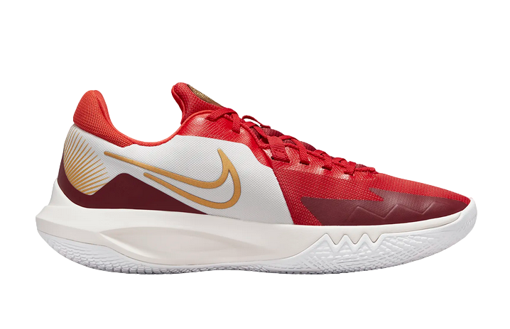 Nike scarpa da pallacanestro Precision 6 DD9535-006 rosso-oro
