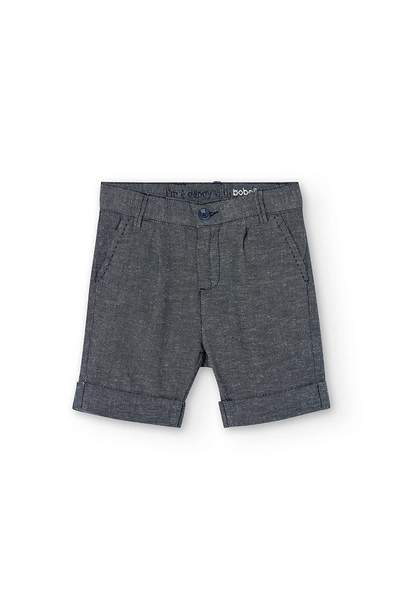 Boboli bermuda da bambino e ragazzo in denim 736040-2440 marinaio