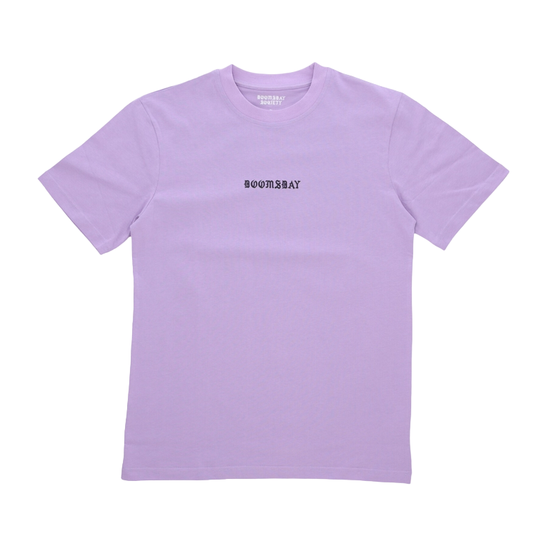 Doomsday Men's T-shirt with No More Space lilac print