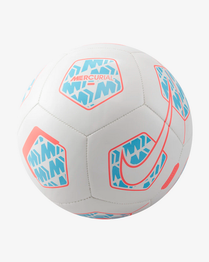 Pallone da Calcio Nike Mercurial Fade misura 5 DD0002-100 bianco-blu