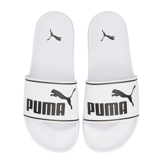 Puma ciabatta da uomo da mare piscina Leadcat 2.0 384139-02 bianco nero