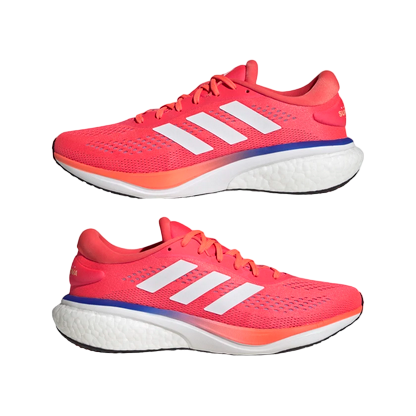 Adidas Scarpa da corsa da uomo Supernova 2.0 HQ9937 rosso solare bianco blu