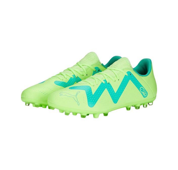 Puma scarpa da calcio da uomo Future Play MG 107190 03 giallo nero menta