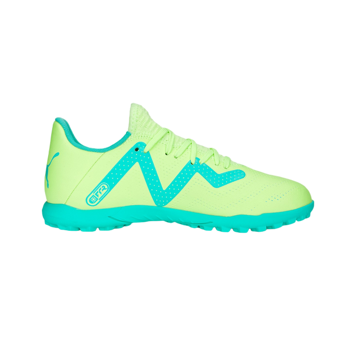 Puma scarpa da calcetto da ragazzo Future Play TT 107202 03 giallo-nero-menta