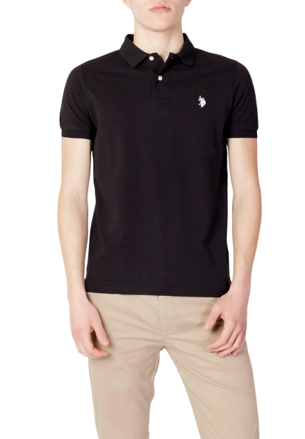 U.S. Polo Assn. Polo uomo manica corta King 41029 65079 199 nero
