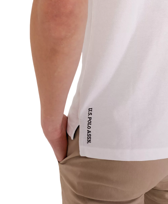 U.S. Polo Assn. Polo uomo manica corta King 41029 65079 100 bianco