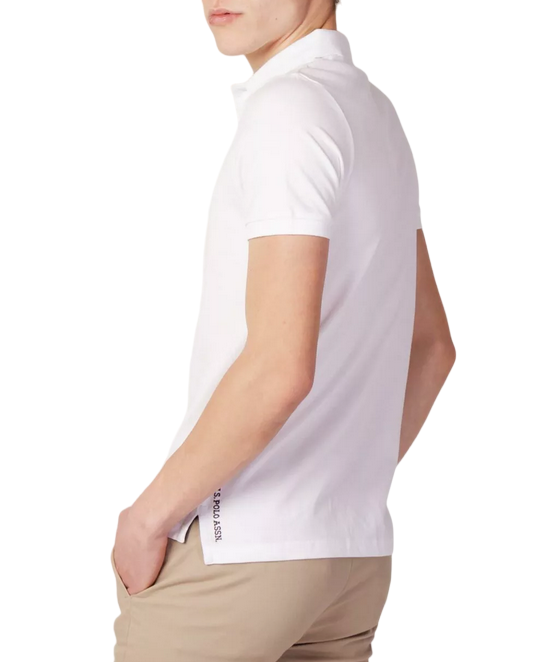 U.S. Polo Assn. Polo uomo manica corta King 41029 65079 100 bianco