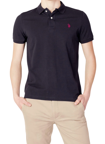 U.S. Polo Assn. Polo uomo manica corta King 41029 65079 179 blu