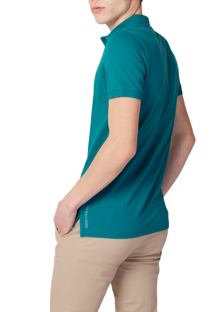 U.S. Polo Assn. Polo manica corta da uomo King 41029 65079 234 oil