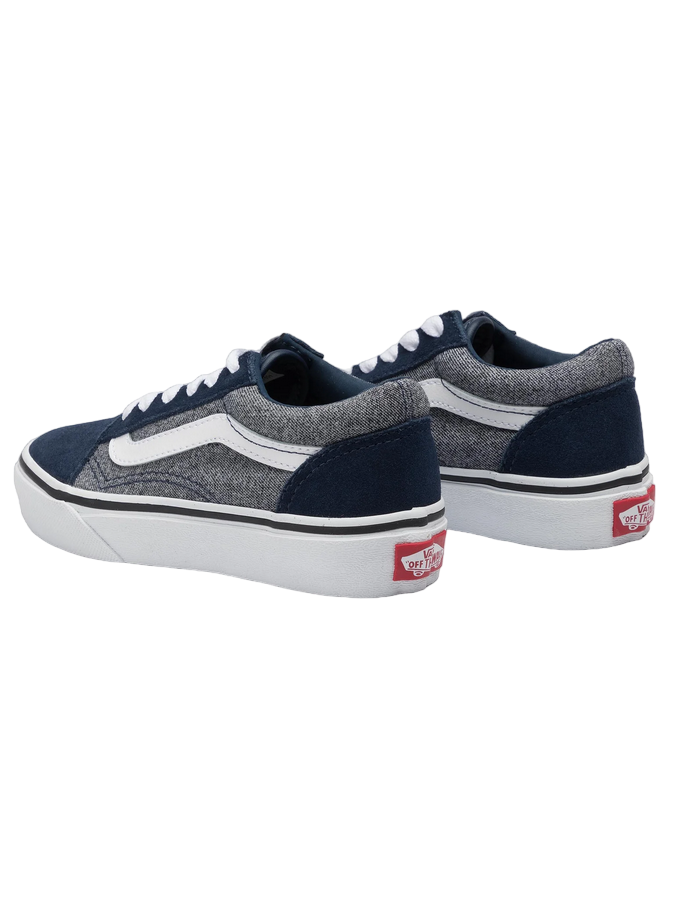 Vans Old Skool VN0A4BUUV9E1 blue boys' sneakers shoe