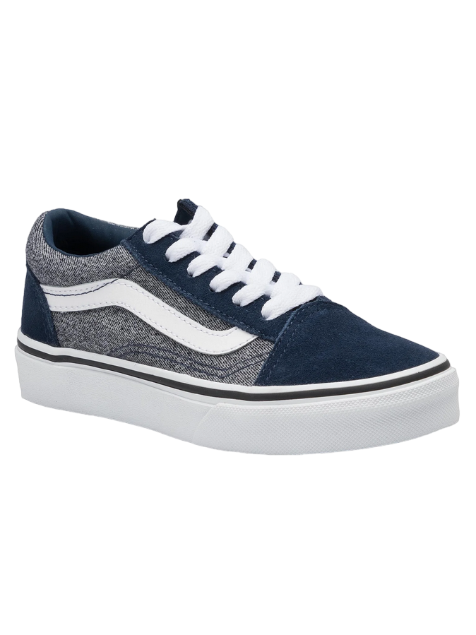 Vans Old Skool VN0A4BUUV9E1 blue boys' sneakers shoe