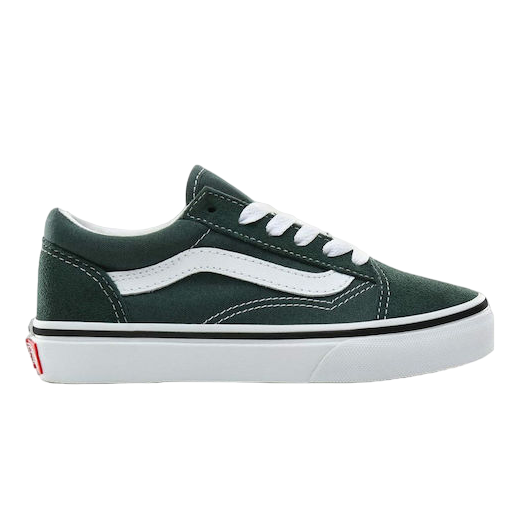 Vans Old Skool VN0A4BUUV3N1 green boys' sneakers shoe